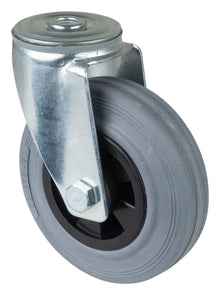 Gummihjul | 125 mm | 100 kg