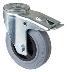 Gummihjul | 125 mm | 100 kg