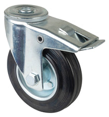 Gummihjul | 125 mm | 100 kg