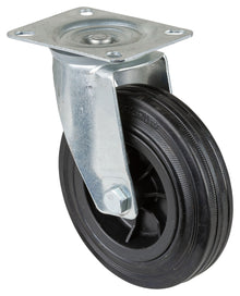 Gummihjul | 140 mm | 115 kg