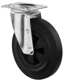 Gummihjul | 200 mm | 205 kg