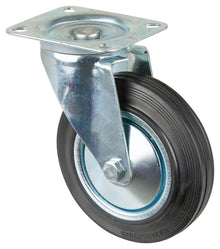 Gummihjul | 180 mm | 170 kg