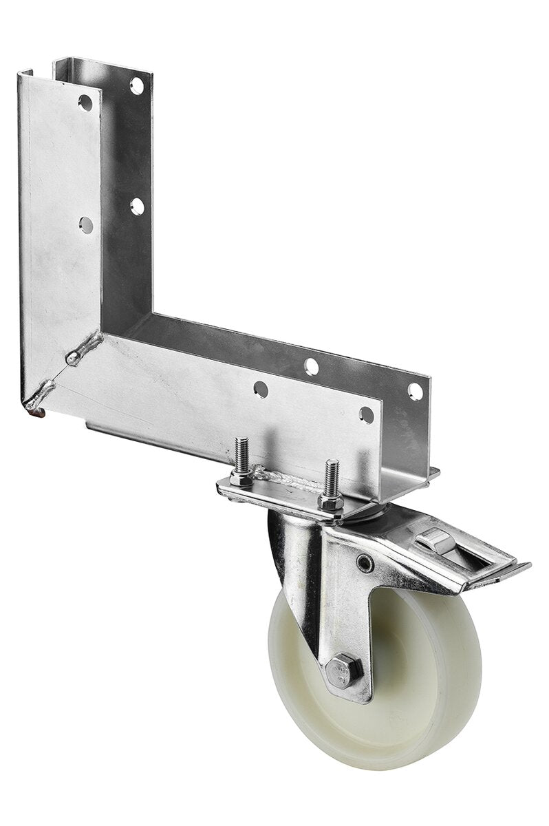 Byggegjerde hjul med brems