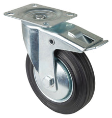 Gummihjul | 140 mm | 115 kg