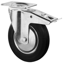 Gummihjul | 125 mm | 100 kg