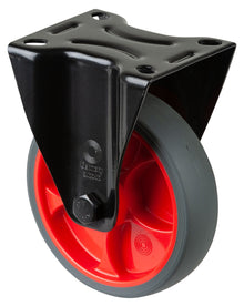 Gummihjul | 125 mm | 120 kg