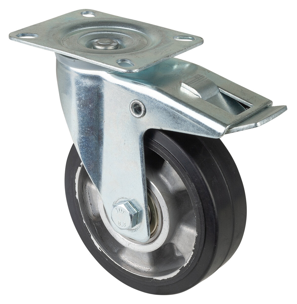 Gummihjul | 125 mm | 150 kg