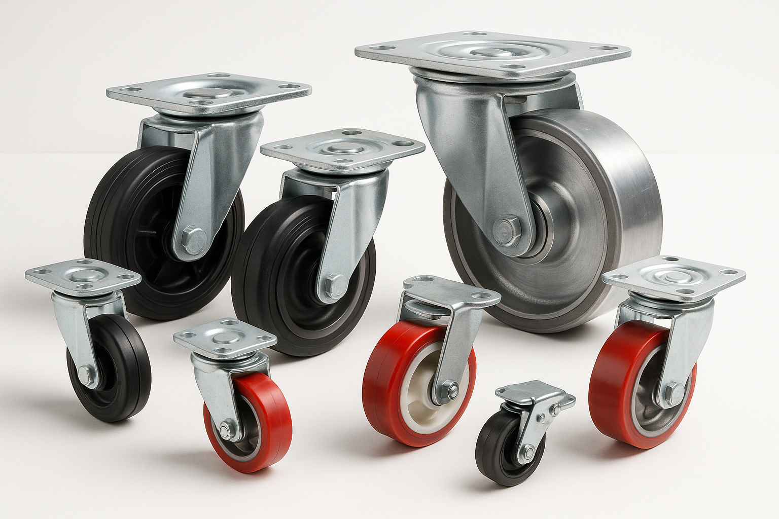 Kan du lage bilde basert på produktene på denne linken: https://bs-rollen.com/uk/en/castors/containerrollen/ ?